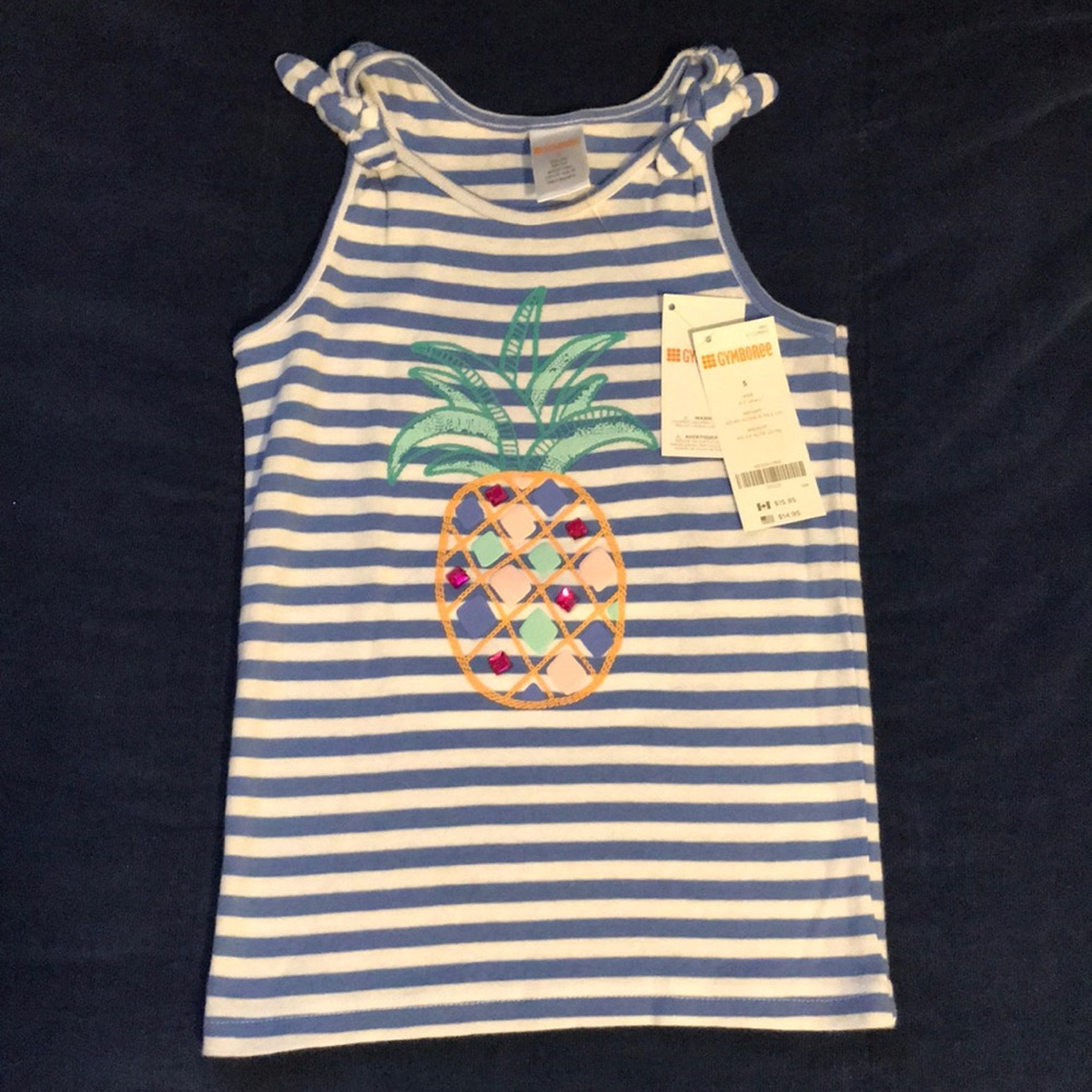 Gymboree NWT Striped Girl Tank Top